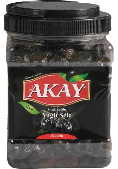 Akay Zeytin 201 - 230 Kalibre Star Yağlı Sele 1 KG
