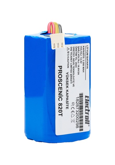 Proscenic 820t Batarya 3200mah Pil Robot Süpürge Batarya