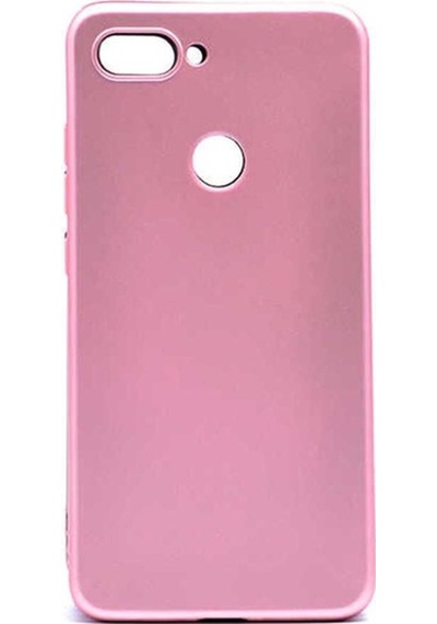 Xiaomi Mi 8 Lite Kılıf Zore Premier Silikon Kapak Rose Gold