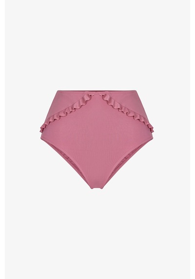 Penti Gül Pembesi New High Ruffle Bikini Altı