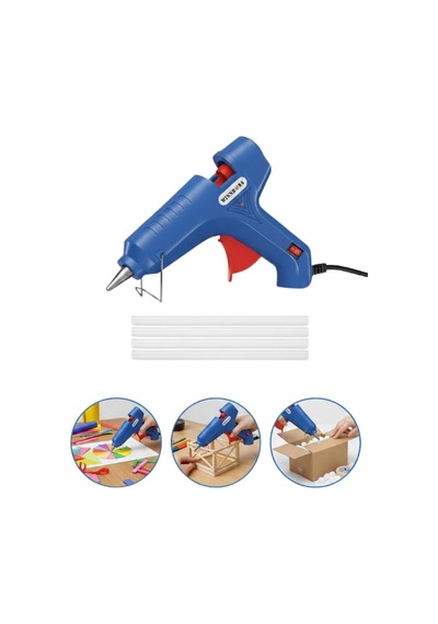 Hepsi 11 Mm Silikon Uyumlu 100 W Güçlü Silikon Tabancası 5 Adet Silikon Hediyeli Najmaddin