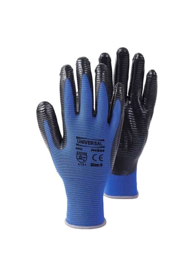 Unıversal 8802 Techno Nitril Kaplı Montaj Eldiveni Size:9