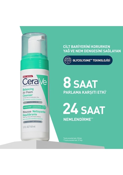 Cerave Balancing Air Foam Claeansing 148 ML