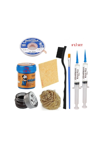 Kremlehim Mchanc 138 C 42gr Havya Uc Temizleyici Flux Lehim Toplama Cp-3015 Lehim Emme Teli,yardımcı Set05