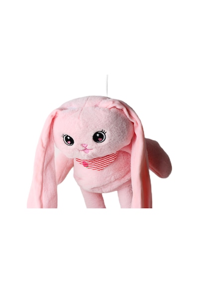 İthal Kumaş Kulakları & Ayakları Uzayıp Küçülen Sevimli Tavşan Peluş Oyuncak & Uyku Arkadaşı 75 Cm. 001