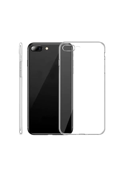 Apple, Uyumlu iPhone 8 Plus Kılıf Lüx Şeffaf Silikon