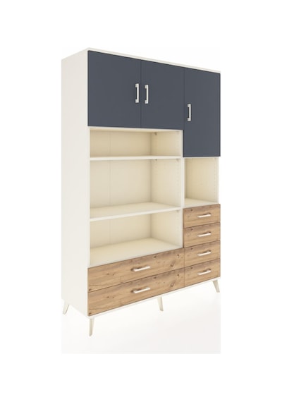 Hyperion Dolap 9 Raflı 6 Çekmeceli 3 Kapaklı 132x44x195 Aytaşı-antrasit/çam Antrasıt/atlas Çam Hyperion Dolap 9 Raflı 6 Çekmeceli 3 Kapaklı 132x44x195 Aytaşı-antrasit/çam Antrasıt/atlas Çam