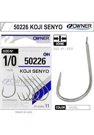 Owner 50226 Koji Senyo White Iğne (416519374)