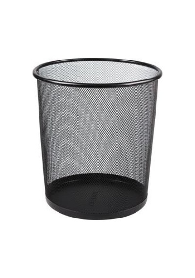 Globox Metal Çöp Kovası Siyah