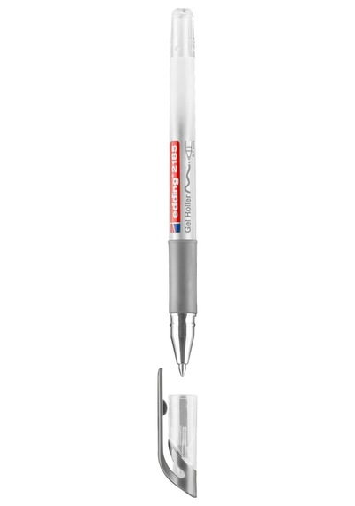 2185 Jel Roller Kalem 0.7mm Gümüş 10 Lu Paket Gümüş