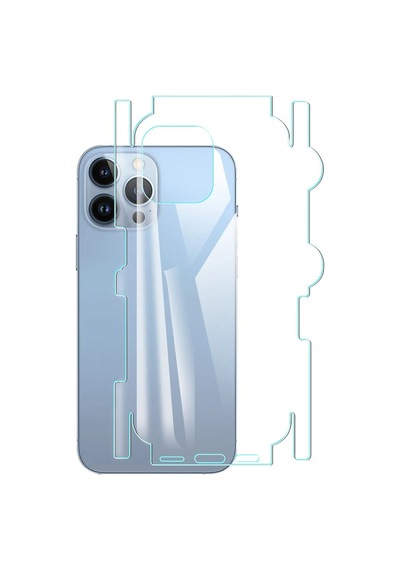 Forzacase Apple Uyumlu iPhone 12 Pro İle Hydrogel Esnek Yan Ve Arka Kapak Koruma Filmi - Fc539