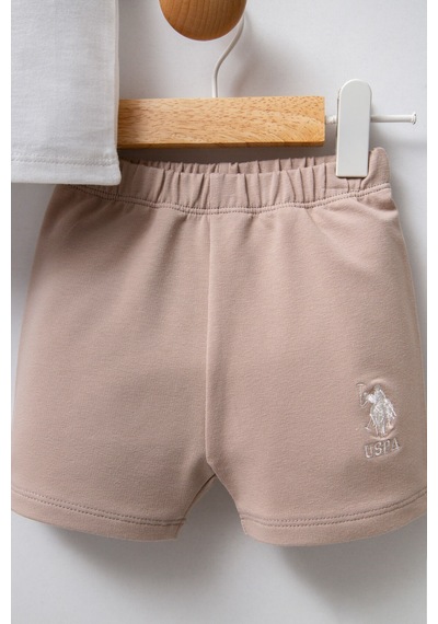 U.S. Polo Assn. Erkek Bebek Beyaz Takım 5274-47848 Beyaz