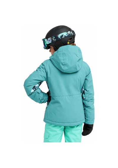 Roxy İce Escape Girl 8-16 Yaş Çocuk Kayak/snowboard Montu-ergtj03214 Zümrüt Yeşili
