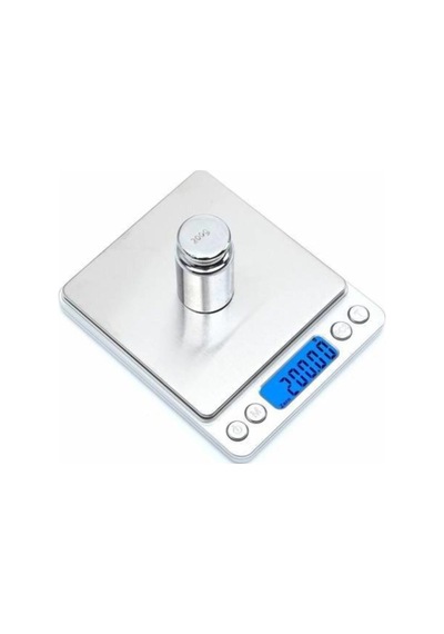 Çelik Kasa Hassas Elektronik Taşınabilir Cep Terazi Tartı 2 Kg 0.1 Gr Kuyumcu Terazisi