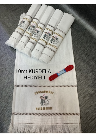 Dugun Havlusu 12 Adet Araba Havlusu (514944729) Beyaz Dugun Havlusu 12 Adet Araba Havlusu (514944729) Beyaz