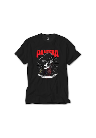 Pantera Cowboys Siyah Tişört Siyah