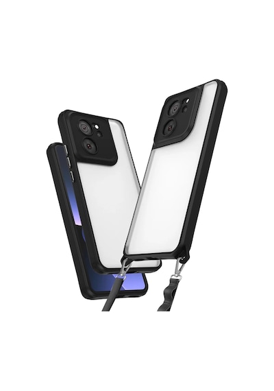 Newface Xiaomi Mi 13t Pro Kılıf Penta Silikon Kılıf - Siyah