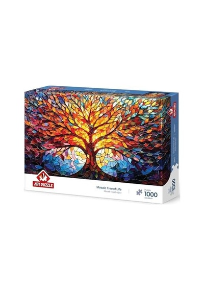 Mozaik Hayat Ağacı 1000 Parça Puzzle