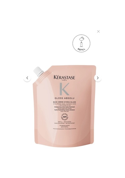 Kerastase Gloss Absolu Bain Hydra-glaze Yeniden Doldurulabilir Paket 500 Ml