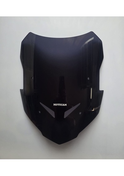 Motocam Yamaha Tracer 9 Gt Ön Cam 2021-2024 Model 39cm Siyah Renkli 4mm Sportif
