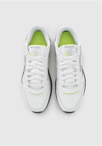 Reebok 100032767 Classıc Leather Rıpple Günlük Spor Ayakkabı Beyaz Yeşil Beyaz - Yeşil