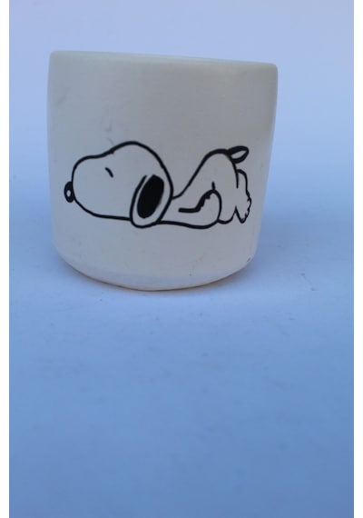 8li Snoopy Macerası Desenli Saksı Seti By Nur Hanım