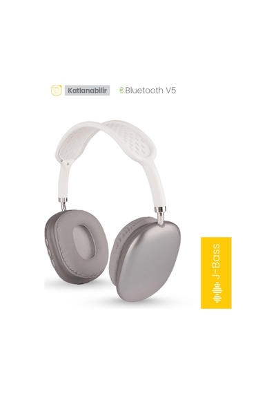 Jopus Acustica Mikrofonlu Bluetooth Kulak Üstü Kulaklık