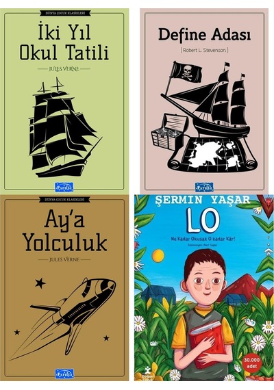 Parıltı Yayınları İki Yıl Okul Tatili Define Adası Ve Şermin Yaşar Lo