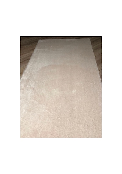 Sarar Krem Kaymaz Taban Yıkanabilir Pofuduk Lüx Post Peluş Kesme Halı Yolluk