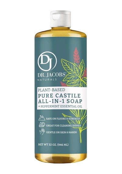 Dr. Jacobs Naturals Nane Özlü Çok Amaçlı Bitkisel Kastil Sabun 946ml