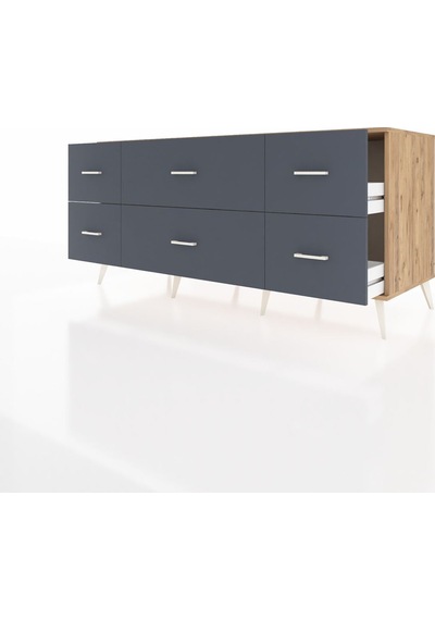 Kronos Konsol 6 Çekmeceli 176x59x83 Çam-aytaşı/antrasit Aytaşı/antrasit Kronos Konsol 6 Çekmeceli 176x59x83 Çam-aytaşı/antrasit Aytaşı/antrasit