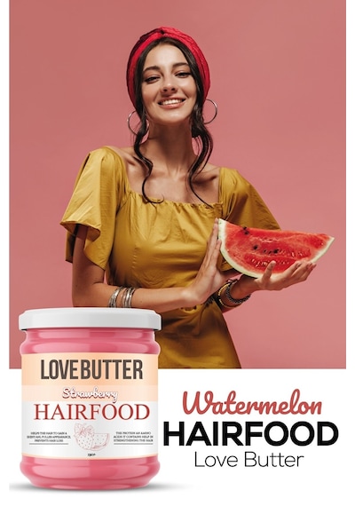 Love Butter Strawberry & Watermelon Hair Food Saç Maskesi 190 ML