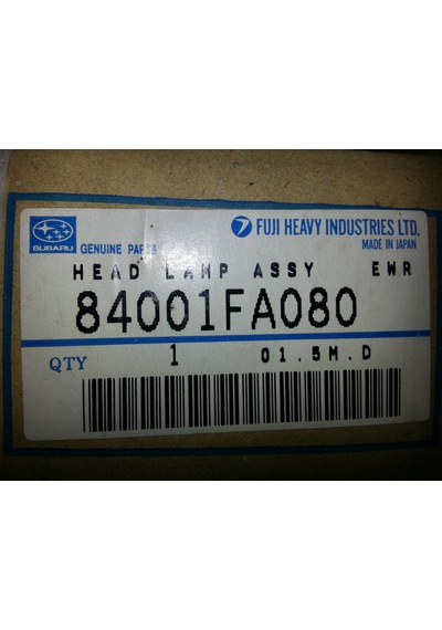84001fa080 Subaru Impreza Sağ Far