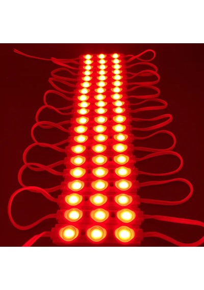 12v 3w Kırmızı Modül Led 20 Adet