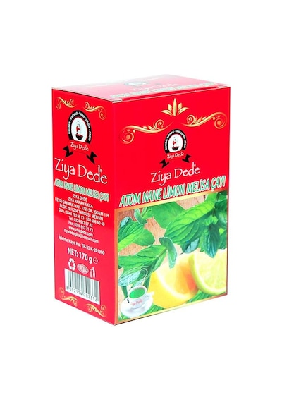 Ziya Dede Atom Nane Limon Melisa Küp Çay 170 G