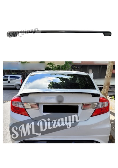 Honda Civic Fb7 Bagaj Üstü Yarasa Spoiler Plastik Spoyler Ek