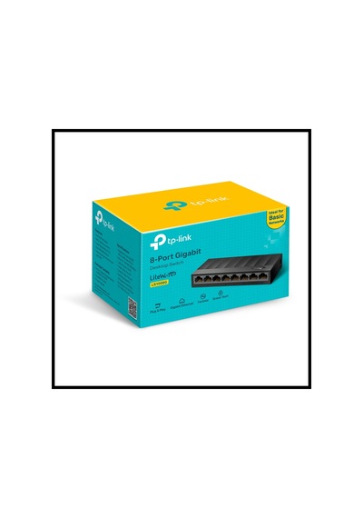 Tp-lınk Ls1008g, Green Tech, 8 Port Gigabit, Yönetilemez, Masaüstü Switch
