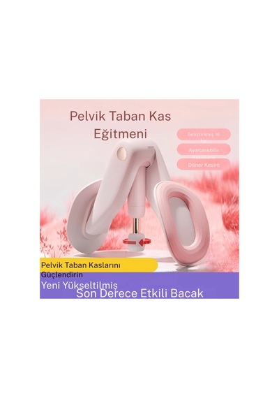 Pilates Fitness Aparatı Kol Bacak Kalça Sıkılaştırma Aleti Sayaçlı Ayarlanabilir Kegel 7-16kgdirenç