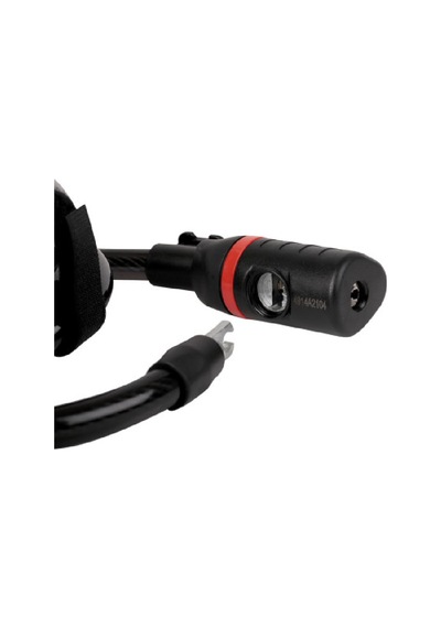 Zefal K-traz C6 Anahtarlı 12mm Bisiklet Kilidi Siyah
