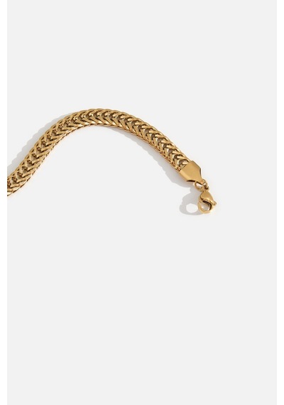 Zincir Örgü Bileklik Gold 46428265