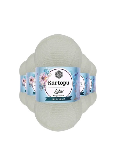 Tedar 5 Adet Lotus Bikini Büstiyer Bluz Örgü İpi K010 Beyaz Najmaddin (No:1) 8.5Cm X 10.5 Cm