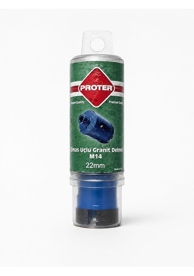 Proter 22 Mm Elmas Uçlu Granit-mermer Delici Panç