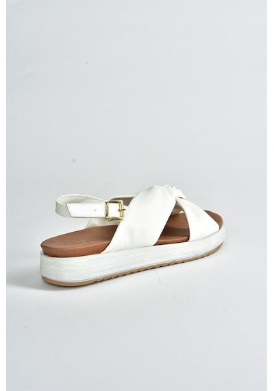 Fox Shoes Beyaz Günlük Kadın Sandalet M524022309