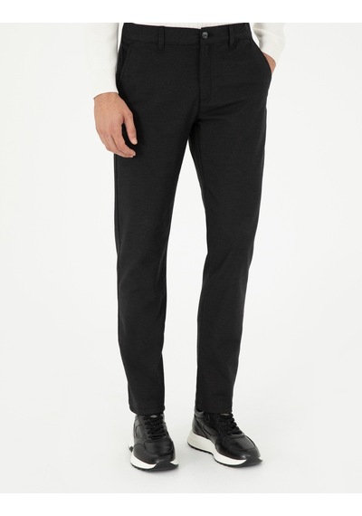 Pierre Cardin Erkek Siyah Pantolon Kanvas-chino 50295920-vr046 Siyah