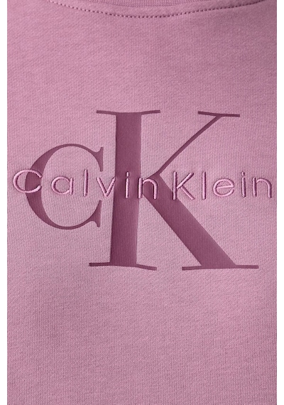 Calvin Klein Pamuklu Relaxed Fit Bisiklet Yaka Sweat Lv047b234gvcb Kadın Sweat Lv047b234g Vcb Pembe