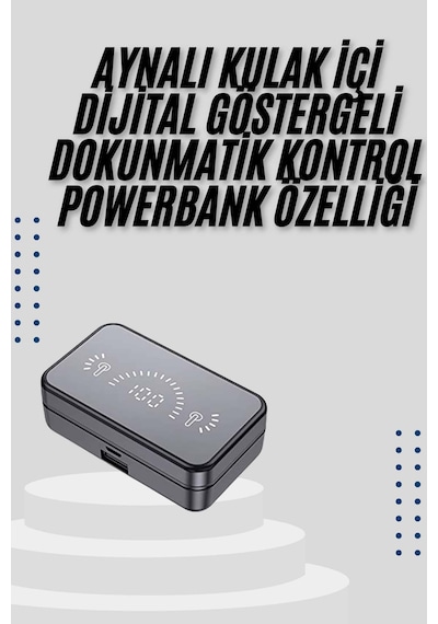 İos - 209 - Android Uyumlu Bluetooth Kulaklık Kablosuz Kulaklık - Csmo-tex - Yüksek Basslı
