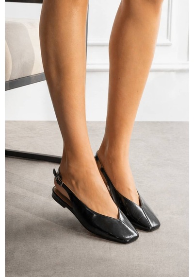 Zenneshoes Mirna Kadın Babet siyah