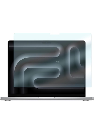 Apple Uyumlu MacBook Pro M4 Ekran Koruyucu 16.2 İnç Nano Şeffaf
