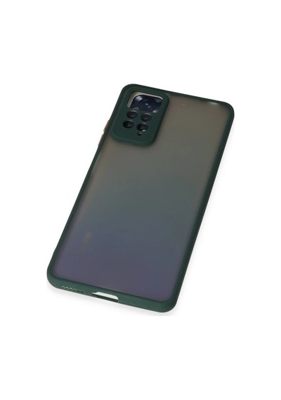 Xiaomi Redmi Note 12 Pro 4g Kılıf Montreal Silikon Kapak - Yeşil Altın