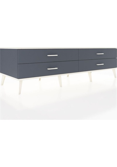 Kronos Tv Ünitesi 4 Çekmeceli 176x59x51 Antrasit-aytaşı/antrasit Aytası/antrasıt Kronos Tv Ünitesi 4 Çekmeceli 176x59x51 Antrasit-aytaşı/antrasit Aytası/antrasıt